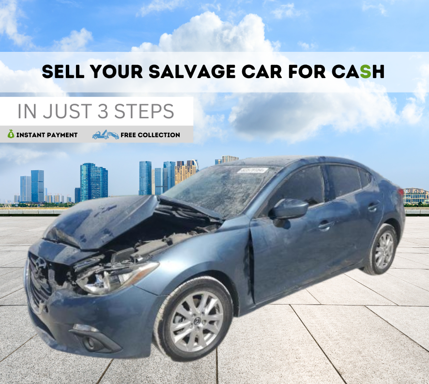 SELL YOUR SALVAGE CAR FOR CASH