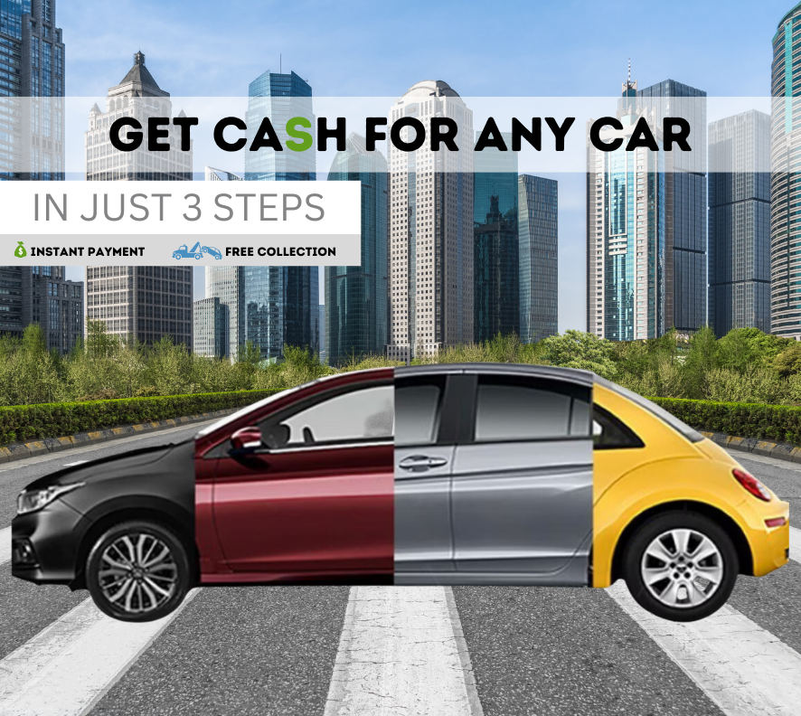 GET CASH FOR ANY CAR IN JUST 3 STEPS GET CASH FOR ANY CAR IN JUST 3 STEPS